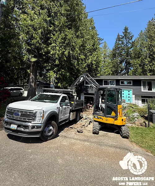 Paver Driveway & Backyard Transformation